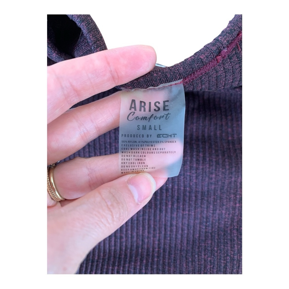 Activewear Set- ECHT Arise Comfort Cropped long sleeve & leggings - Small / XS - Picture 2 of 6